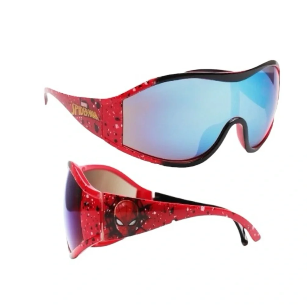 Marvel Spider Man Sports Wrap Paint Splatter Sunglasses